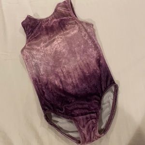 Danskin platinum kids small leotard